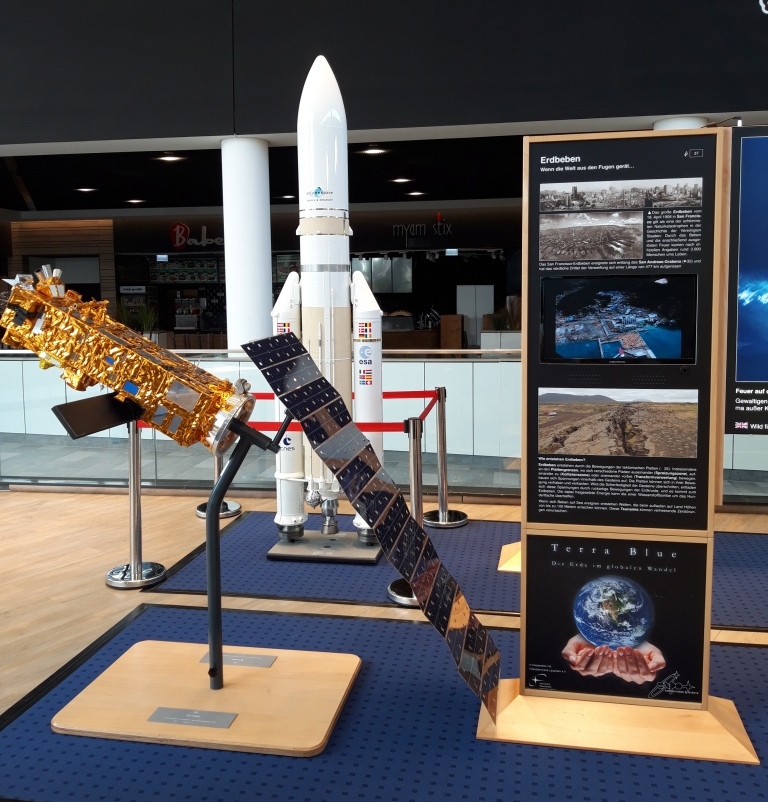 Satellitenmodell