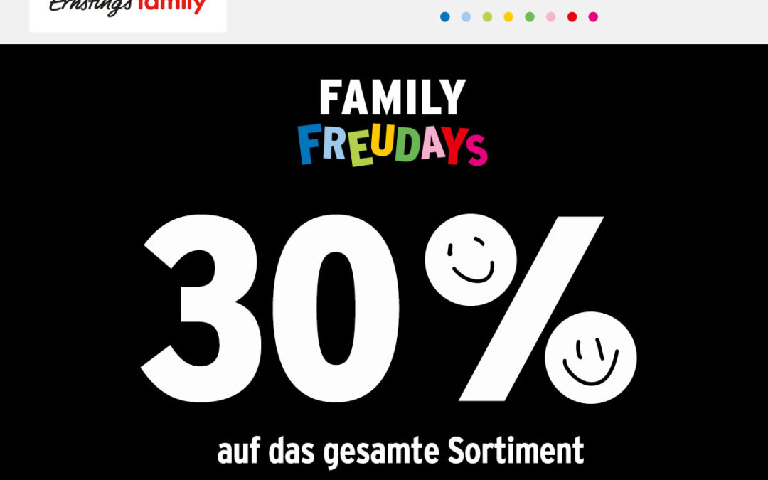 ErnstingsFamily Freudays